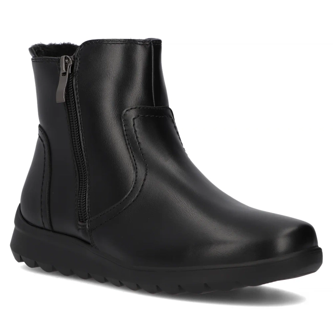 Шкіряні черевики Filippo DBT6630/24 BK чорні